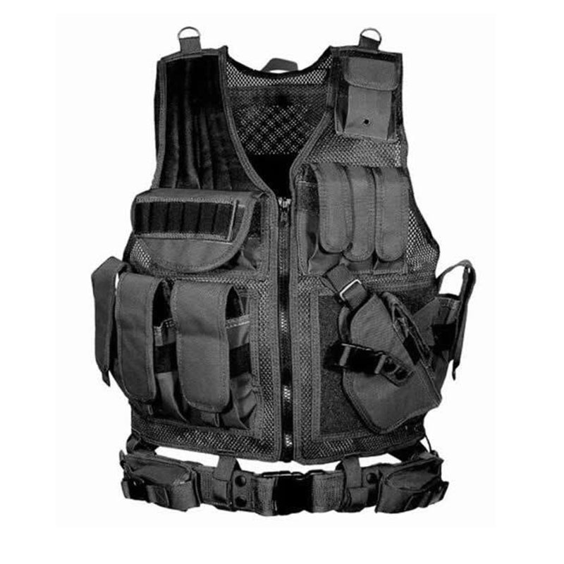 Outdoor Hunting Vest - Ayarlanabilir Molle Taktik Yelek Güvenlik Savaş