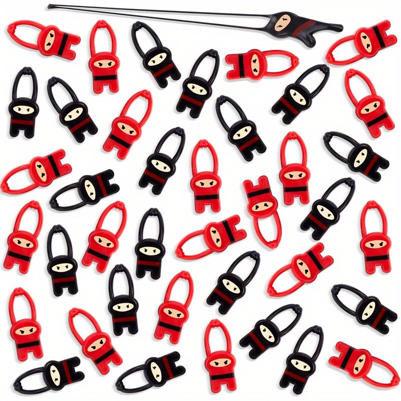 Outdoor Hunting Toys - 20 adet Esnek Uçan Ninja Sapan