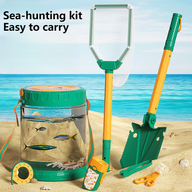 Outdoor Hunting Toys - Deniz seti çocuk oyuncakları yakalamak plaj