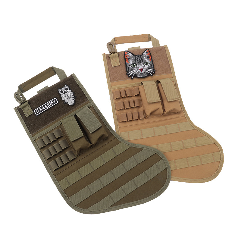 Outdoor Hunting Gifts - Taktik Molle Noel Çorabı Dergi Depolama