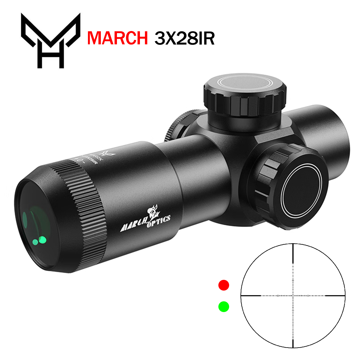 Outdoor Hunting Range - Taktik HT 3X28IR Optik Kapsam Airsoft