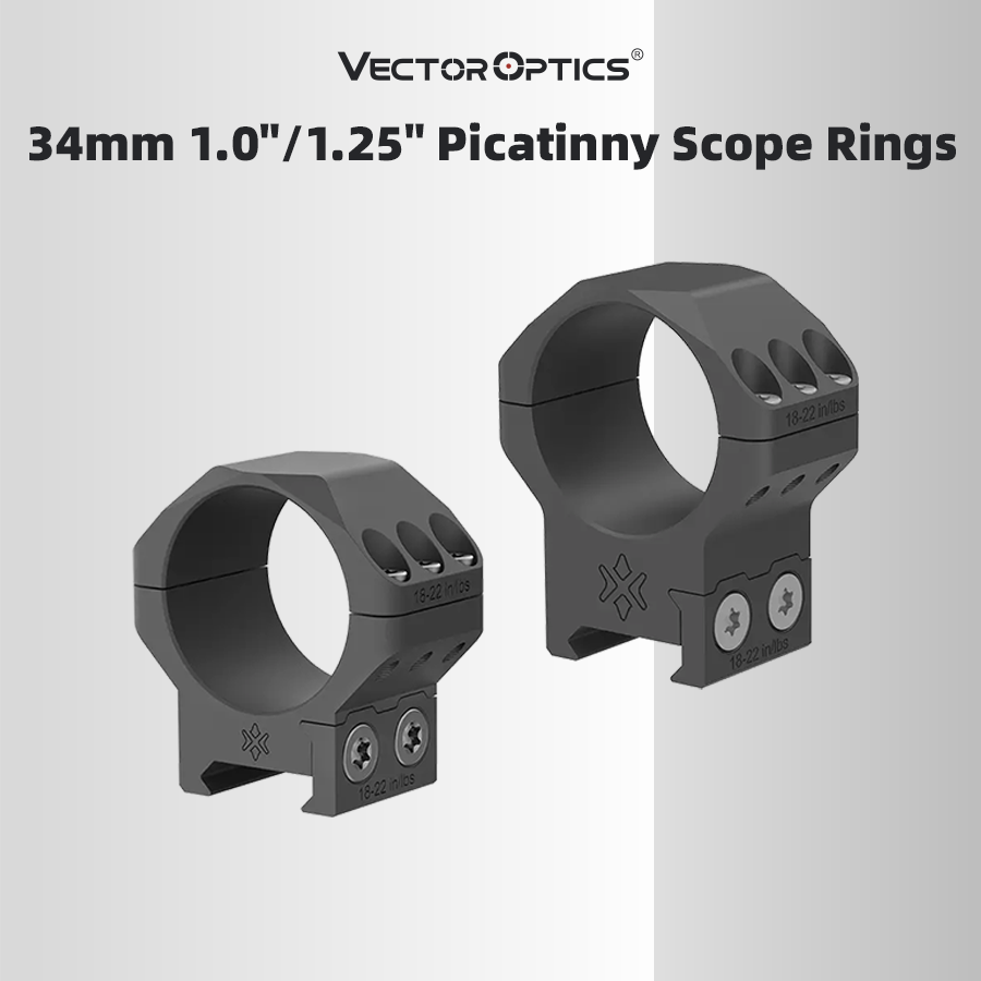 Outdoor Hunting Lab - Vektör Optik Taktik 34mm Kapsam Yüzükler