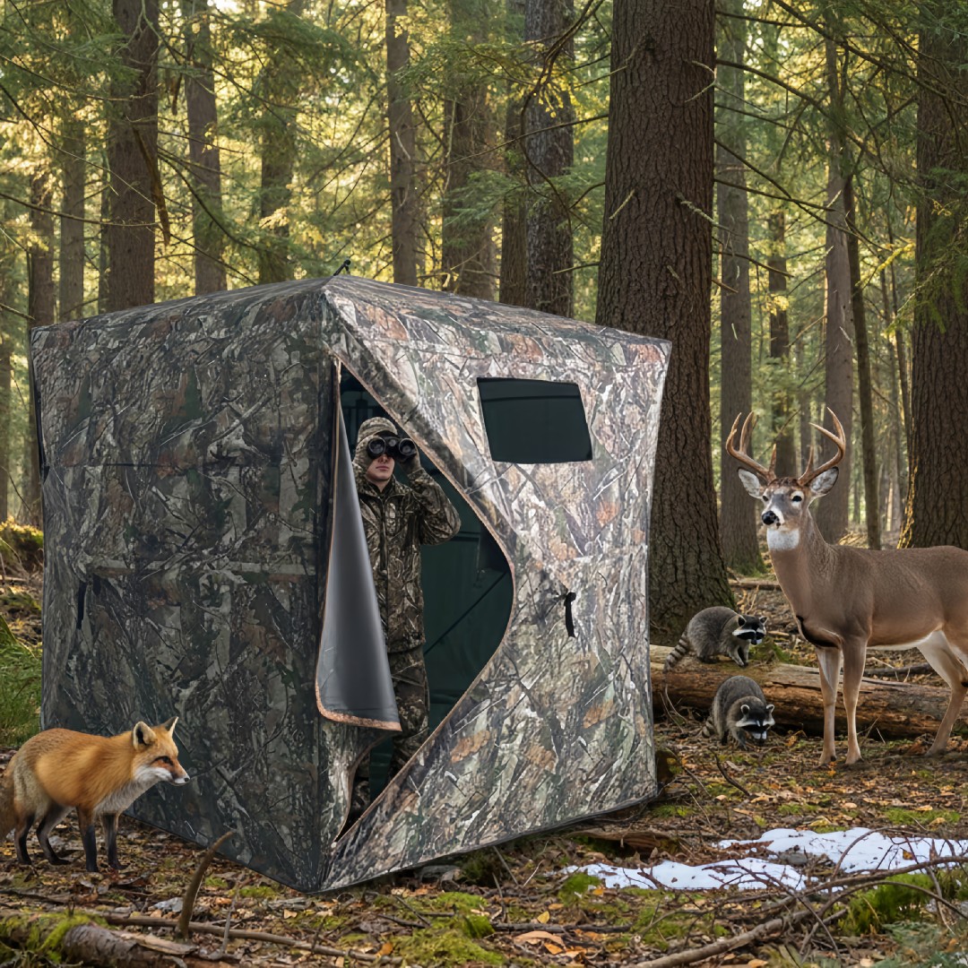 Hunting & Outdoor Supplies Photos - Kamuflajlı Açılır Avcılık Sığınağı Kolay Kurulumlu