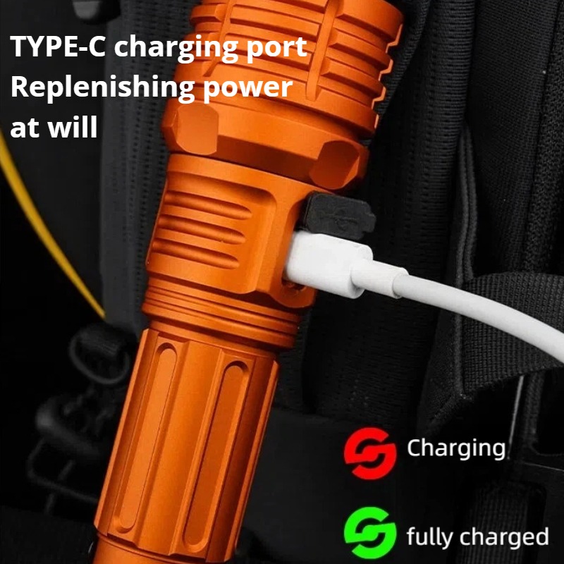 Güçlü Işık LED El Feneri Yakın - Tactical Flashlight Rechargeable incelemesi ve fiyatı