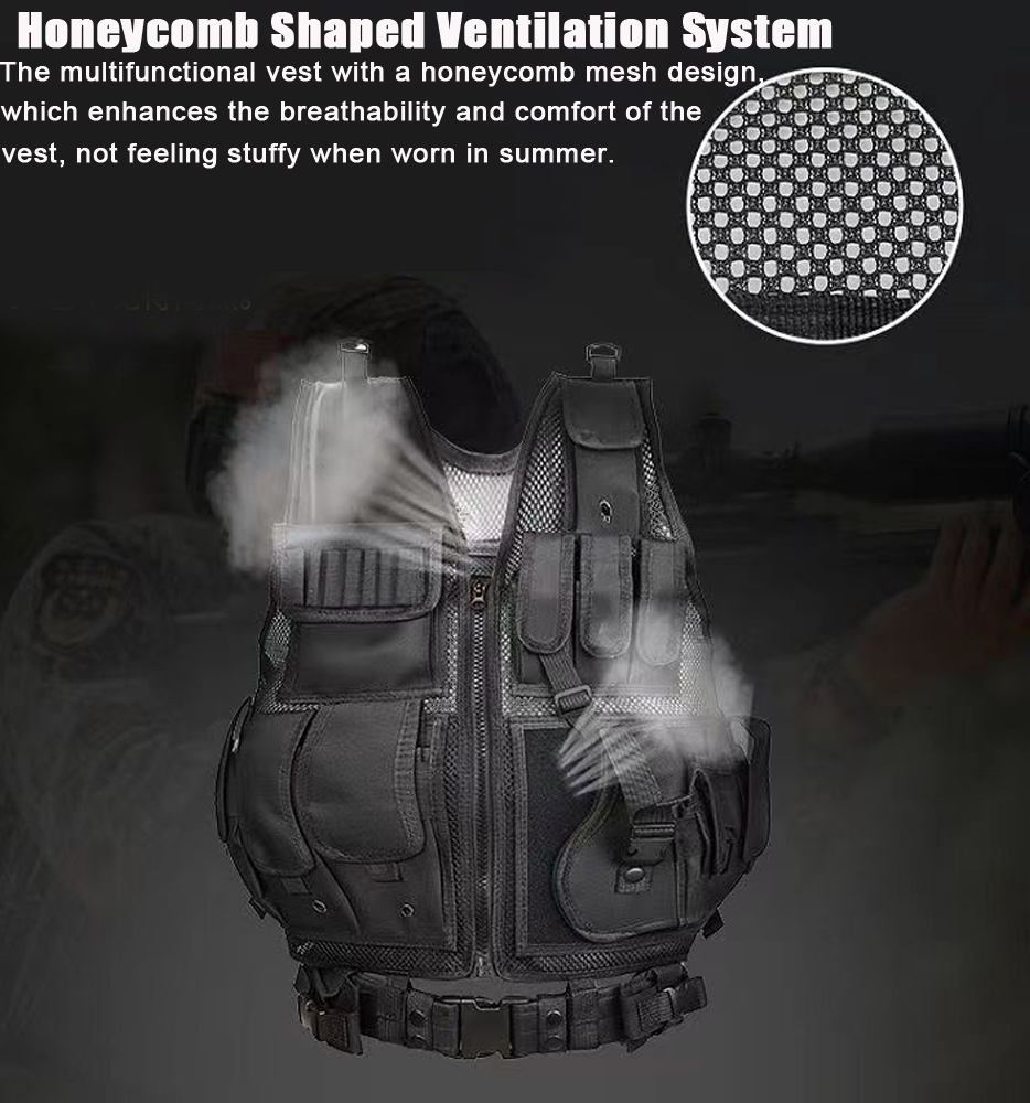 Ayarlanabilir Molle Taktik Yel - Outdoor Hunting Vest incelemesi ve fiyatı