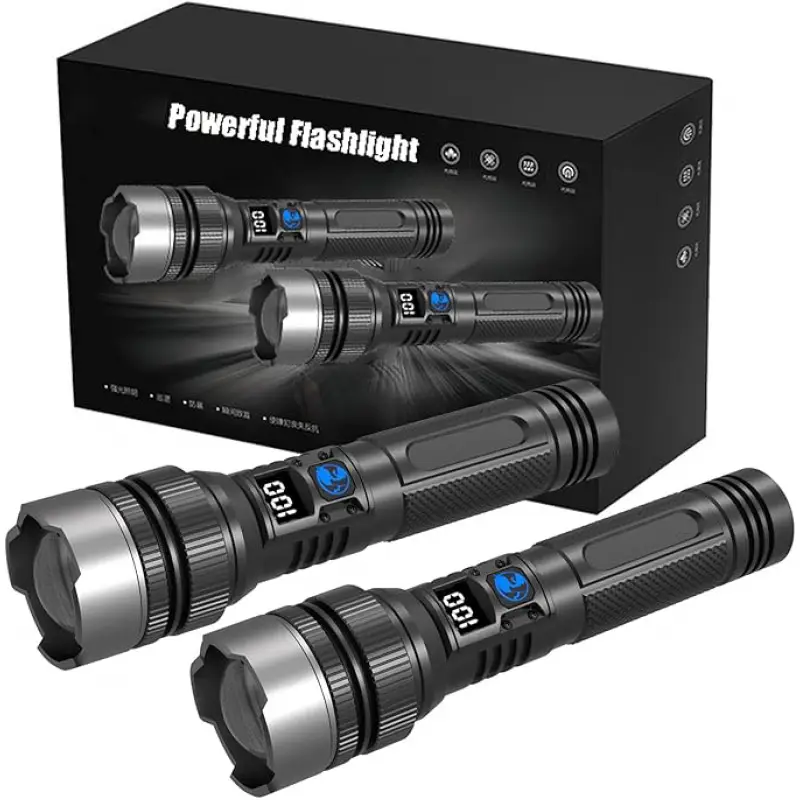 Ultra Parlak Şarj Edilebilir E - Tactical Flashlight Rechargeable incelemesi ve fiyatı