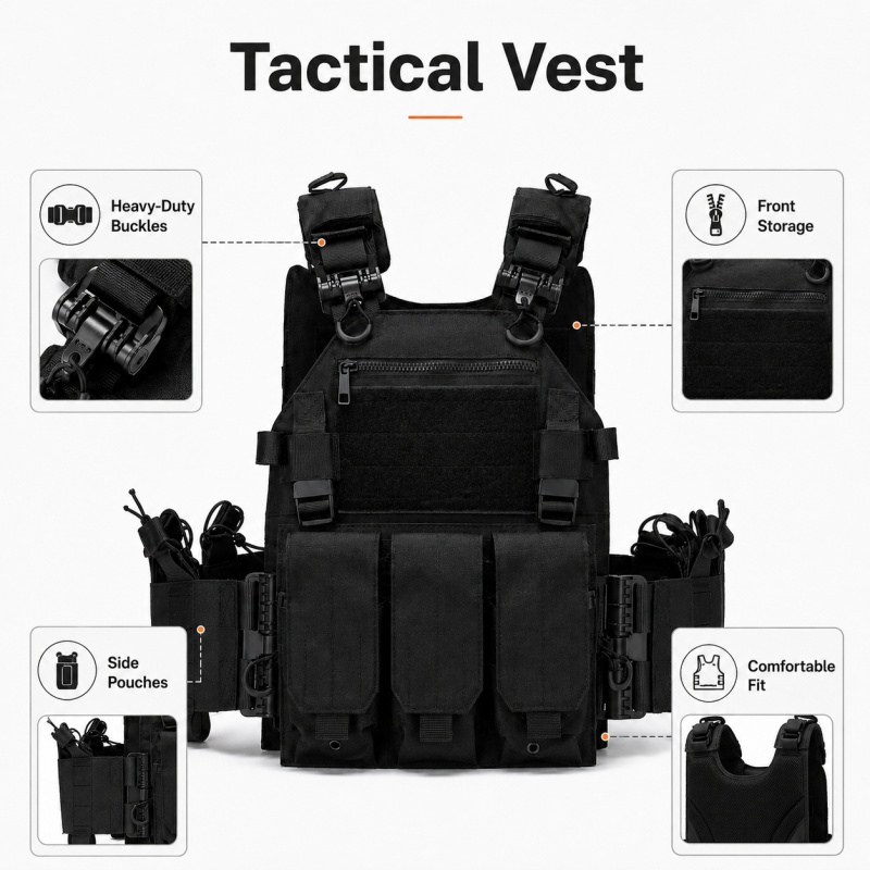 Taktik Yelek Polyester Taşıyıc - Outdoor Hunting Vest incelemesi ve fiyatı