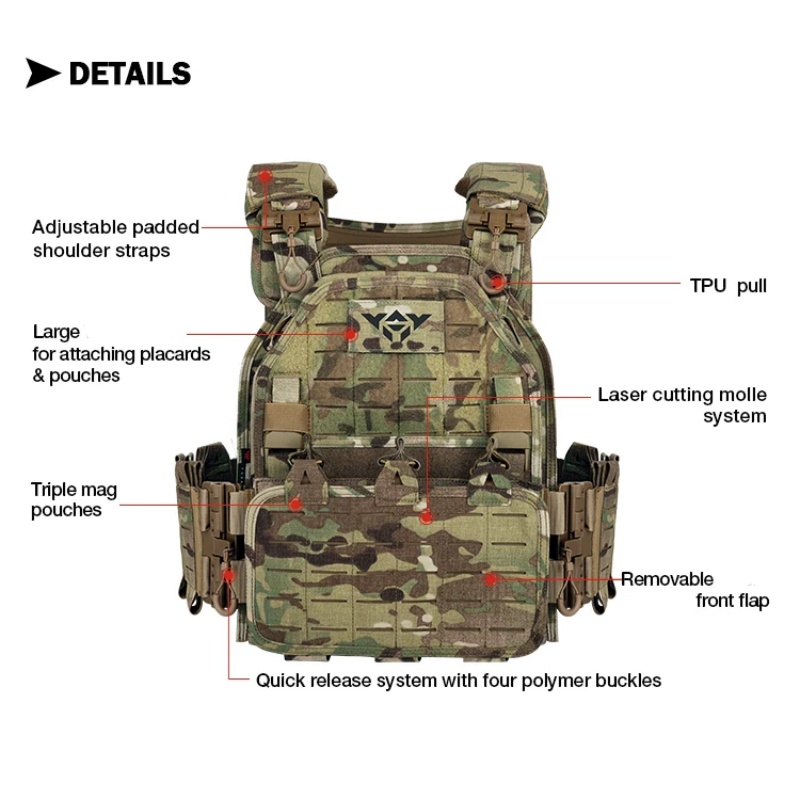 YAKEDA Taktik Yelek 6094 Hızlı - Outdoor Hunting Vest incelemesi ve fiyatı