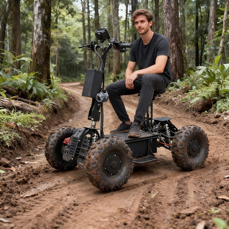 Çift motorlu 4 çeker elektrikl - Outdoor Hunting Vehicle incelemesi ve fiyatı