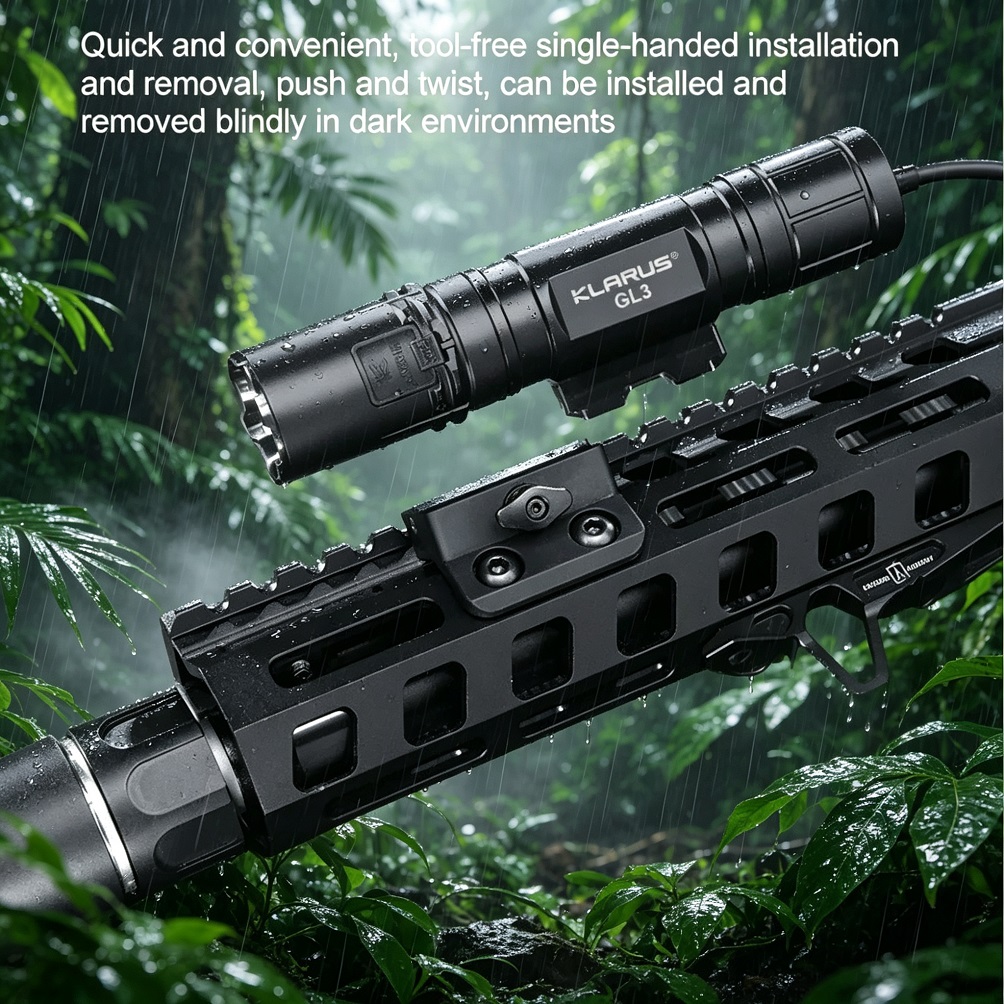 Klarus GL3 Taktik El Feneri, 2 - Tactical Flashlight Rechargeable incelemesi ve fiyatı