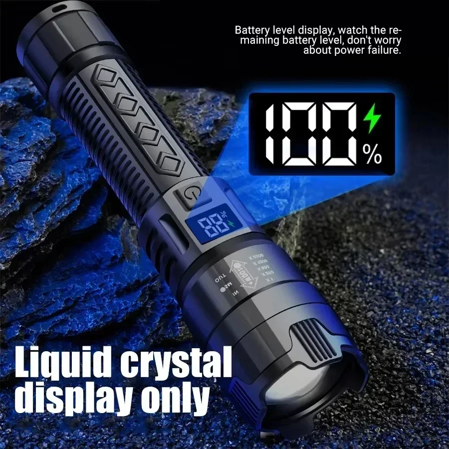 Yüksek Güçlü 1000LM LED El Fen - Tactical Flashlight Rechargeable incelemesi ve fiyatı