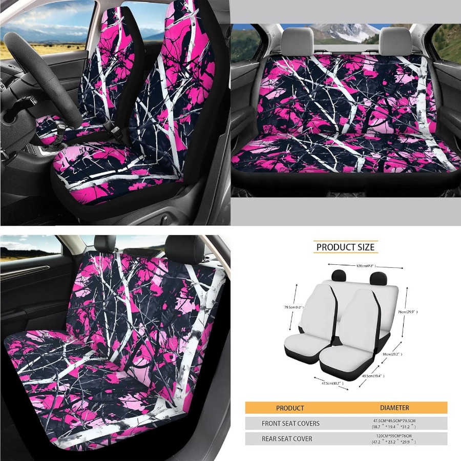 Pembe Ahşap Araba Koltuk Kılıf - Hunting & Outdoor Supplies Photos incelemesi ve fiyatı